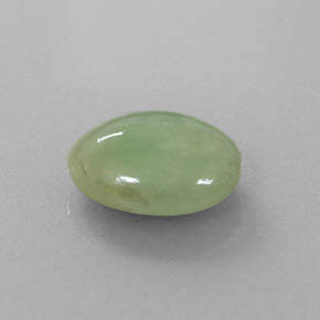 Jadéite Vert naturelle Coupe ovale, 2.78 ct, Translucide