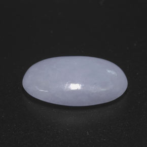 Jadéite Lavande naturelle Coupe ovale, 10.99 ct, Opaque