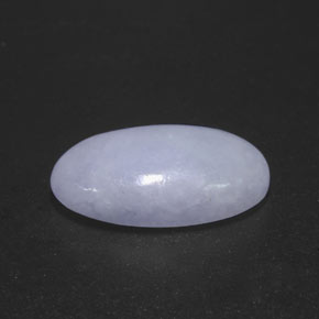 Jadéite Lavande naturelle Coupe ovale, 9.81 ct, Opaque