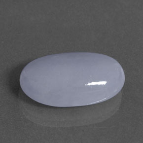 Jadéite Lavande naturelle ovale, 20.87 ct, Opaque