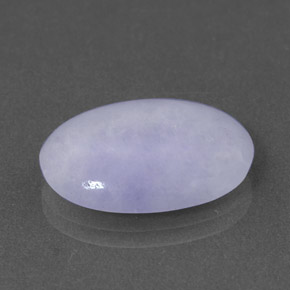 Jadéite Lavande naturelle ovale, 8.52 ct, Opaque