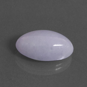 Jadéite Lavande naturelle Coupe ovale, 15.91 ct, Opaque