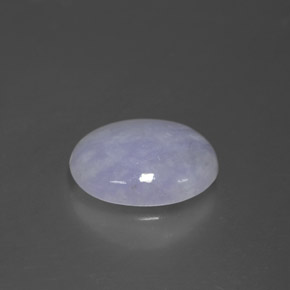 Jadéite Lavande naturelle Coupe ovale, 2.25 ct, Opaque