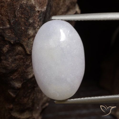 15.67ct Naturel Gris Jadéite, ovale, Opaque
