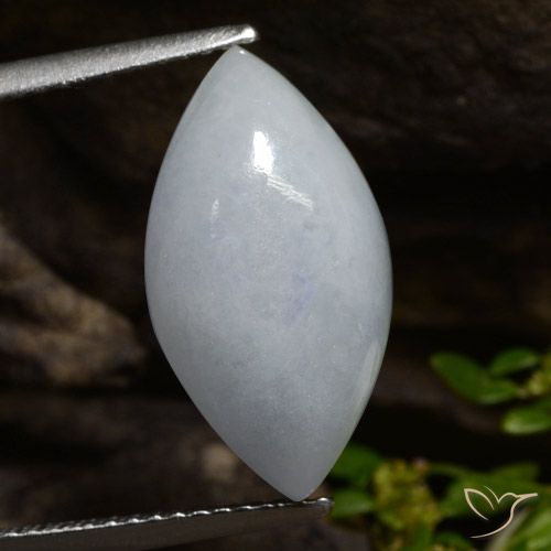 6.90ct Naturel Gris léger Jadéite, Marquise, Translucide