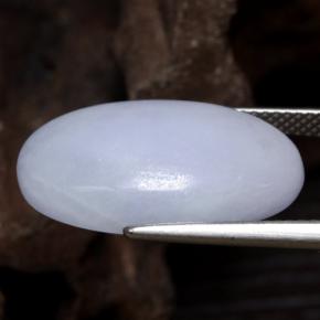 Jadéite Violet clair naturelle Coupe ovale, 14.33 ct, Opaque
