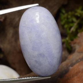 Jadéite Violet clair naturelle Coupe ovale, 23.85 ct, Opaque