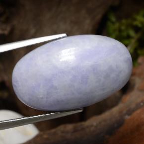 Jadéite Violet clair naturelle Coupe ovale, 23.85 ct, Opaque