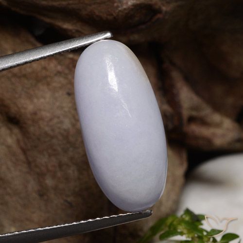 10.44ct Naturel Gris Jadéite, ovale, Translucide