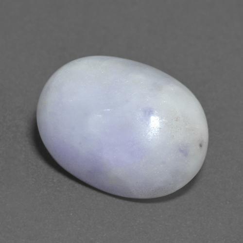Jadéite Violet clair naturelle Coupe ovale, 12.38 ct, Opaque