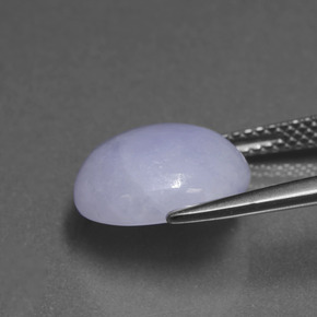 Jadéite Lavande naturelle Coupe roude, 7.18 ct, Translucide