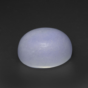 Jadéite Lavande naturelle ovale, 21.40 ct, Opaque