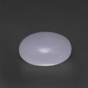 Jadéite Lavande naturelle ovale, 15.81 ct, Opaque