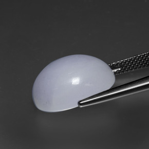 Jadéite Lavande naturelle ovale, 14.60 ct, Opaque