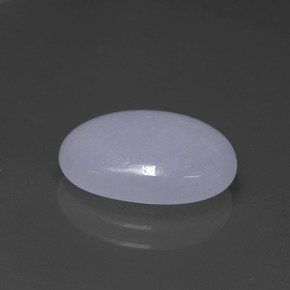 Jadéite Lavande naturelle Coupe ovale, 4.50 ct, Translucide