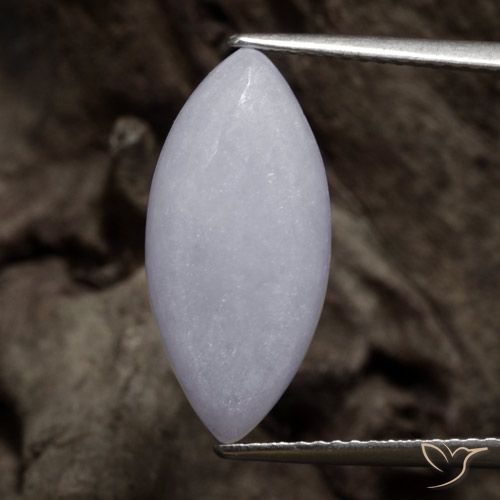 Jadéite Gris naturelle Marquise, 4.90 ct, Translucide