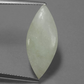 Jadéite Vert naturelle Marquise, 5.80 ct, Translucide