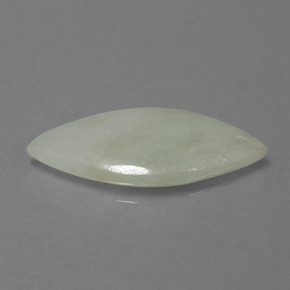 Jadéite Vert naturelle Marquise, 5.80 ct, Translucide