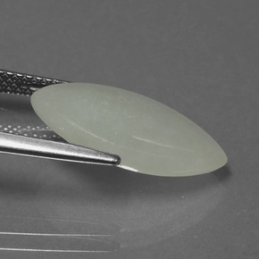 Jadéite Vert naturelle Marquise, 4.68 ct, Translucide