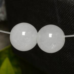Achetez naturel 13,23ct blanc jadéite gems, sphère / boule, en provenance myanmar chez gemselect. en stock, livraison internationale!