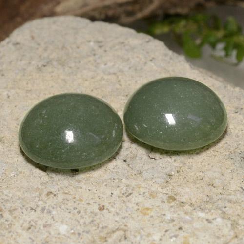 Achetez naturel 12,57ct vert jadéite gems, coupe roude, en provenance myanmar chez gemselect. en stock, livraison internationale!