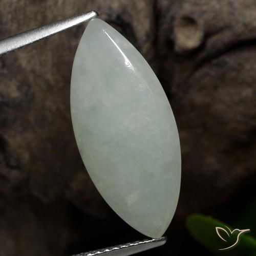 7.16ct Naturel Vert clair Jadéite, Marquise, Translucide