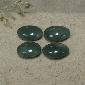 Achetez naturel 15.89ct Vert moyen Jadéite gems, Coupe ovale, En provenance Myanmar chez GemSelect. En stock, livraison internationale!