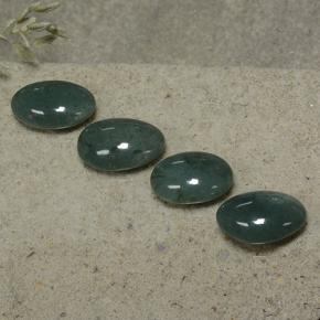Achetez naturel 15.89ct Vert moyen Jadéite gems, Coupe ovale, En provenance Myanmar chez GemSelect. En stock, livraison internationale!
