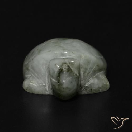 Jadéite Vert moyen naturelle Fantaisie, 80.14 ct, Opaque