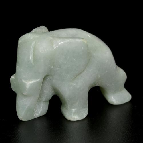 Jadéite Gris léger naturelle Forme fantaisie, 53.78 ct, Opaque