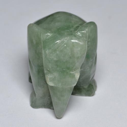 Jadéite Medium Light Green naturelle Forme fantaisie, 64.40 ct, Opaque