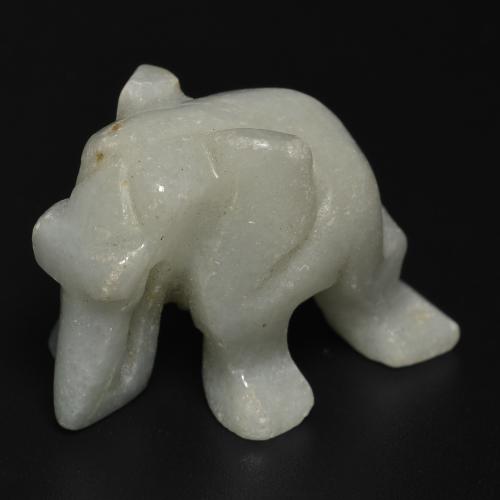 Jadéite Vert moyen naturelle Forme fantaisie, 56.83 ct, Opaque