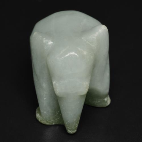 Jadéite Vert moyen naturelle Forme fantaisie, 68.64 ct, Opaque