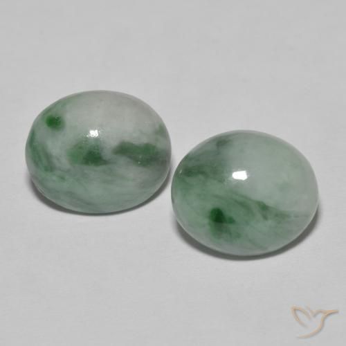 Shop natural 9.78ct Medium Light Green Jadéite gems, ovale, from Myanmar at GemSelect. In stock, global shipping!
