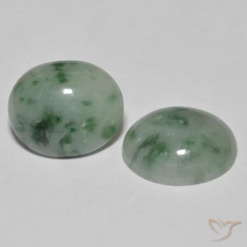 Shop natural 7.79ct Vert grisâtre Jadéite gems, ovale, from Myanmar at GemSelect. In stock, global shipping!