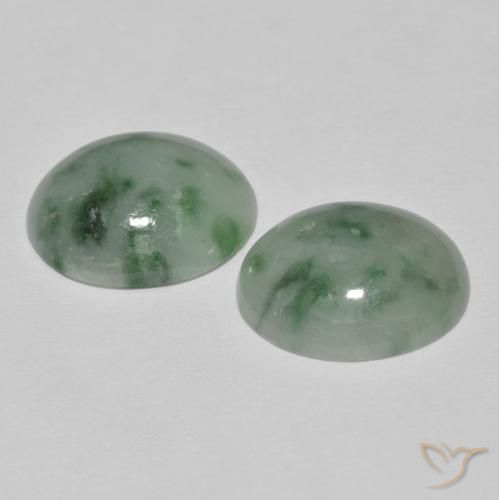 Shop natural 7.79ct Vert grisâtre Jadéite gems, ovale, from Myanmar at GemSelect. In stock, global shipping!