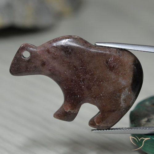 48.28ct Naturel Brun rougeâtre Jaspe, Fantaisie, Opaque