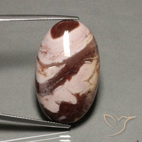 Jaspe Multicolore naturelle ovale, 31.96 ct, Opaque