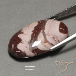 Jaspe Multicolore naturelle ovale, 31.96 ct, Opaque
