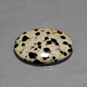 Jaspe multicolore naturelle coupe ovale, 14,89 ct, opaque