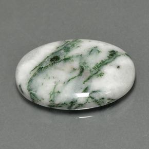 Jaspe Multicolore naturelle Coupe ovale, 17.23 ct, Opaque