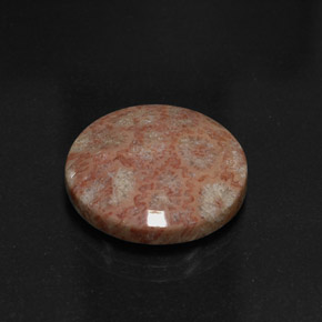 Jaspe multicolore naturelle coupe roude, 11,73 ct, opaque