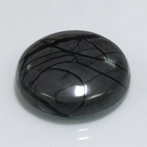 Jaspe multicolore naturelle coupe roude, 19,71 ct, opaque