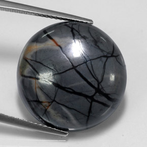 Jaspe Multicolore naturelle Coupe roude, 20.26 ct, Opaque