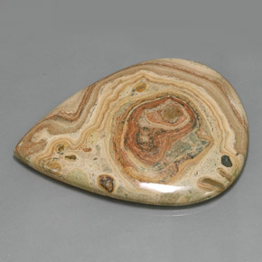 Jaspe Multicolore naturelle En forme de poire, 134.40 ct, Opaque