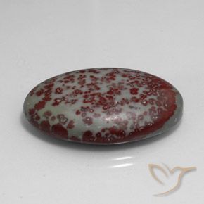 Jaspe Multicolore naturelle ovale, 39.35 ct, Opaque