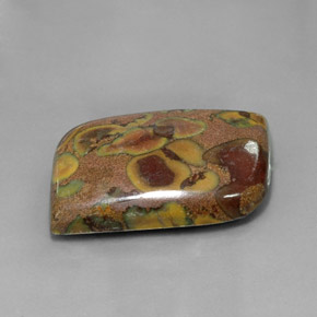 Jaspe Multicolore naturelle Forme fantaisie, 34.76 ct, Opaque