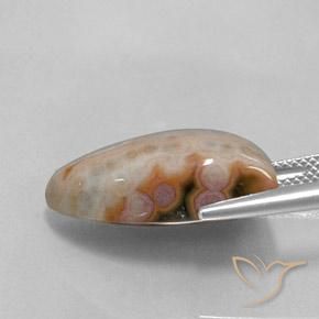 Jaspe Multicolore naturelle Fantaisie, 12.74 ct, Opaque