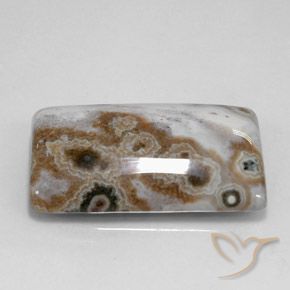 Jaspe Multicolore naturelle Baquette, 23.24 ct, Opaque