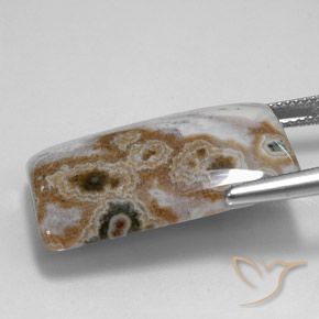 Jaspe Multicolore naturelle Baquette, 23.24 ct, Opaque